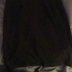 Black and white pencil dress